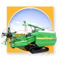 rice harvester with low vibration and low noise